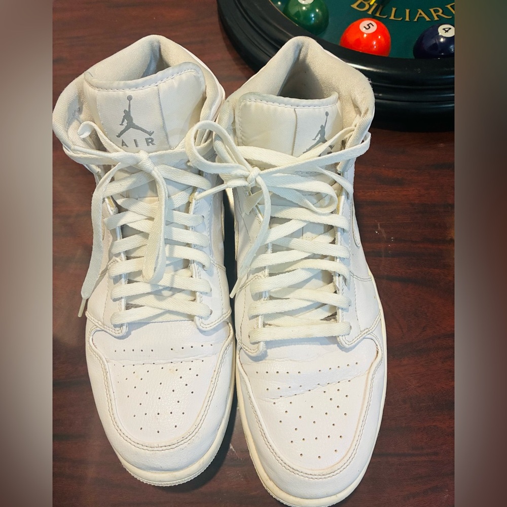 Jordan White High-Top Sneakers - Picture 5 of 7